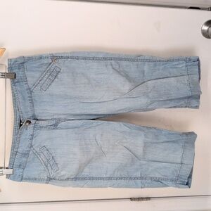 TWIK BLUE DENIM BERMUDA SIZE 26